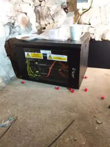 12-Panel Solar PV System with Battery Storage