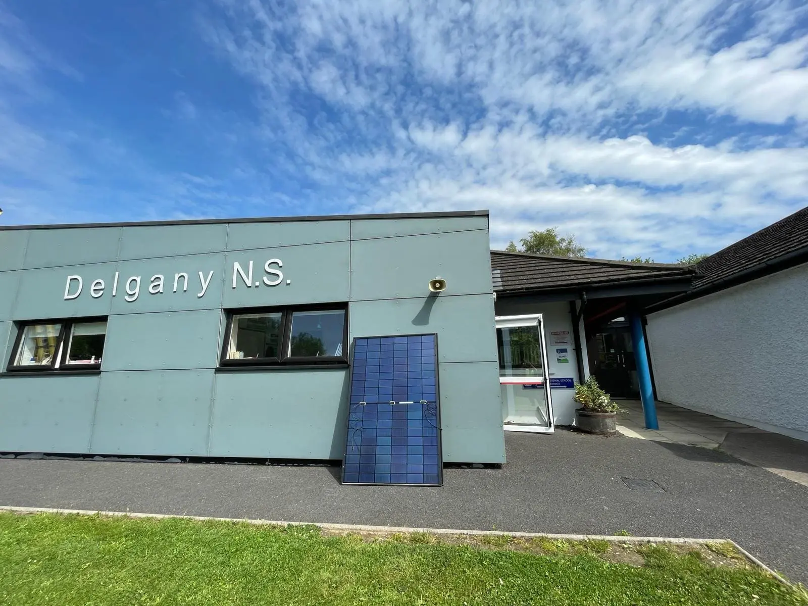Glass to Glass PV Modules for Delgany National School