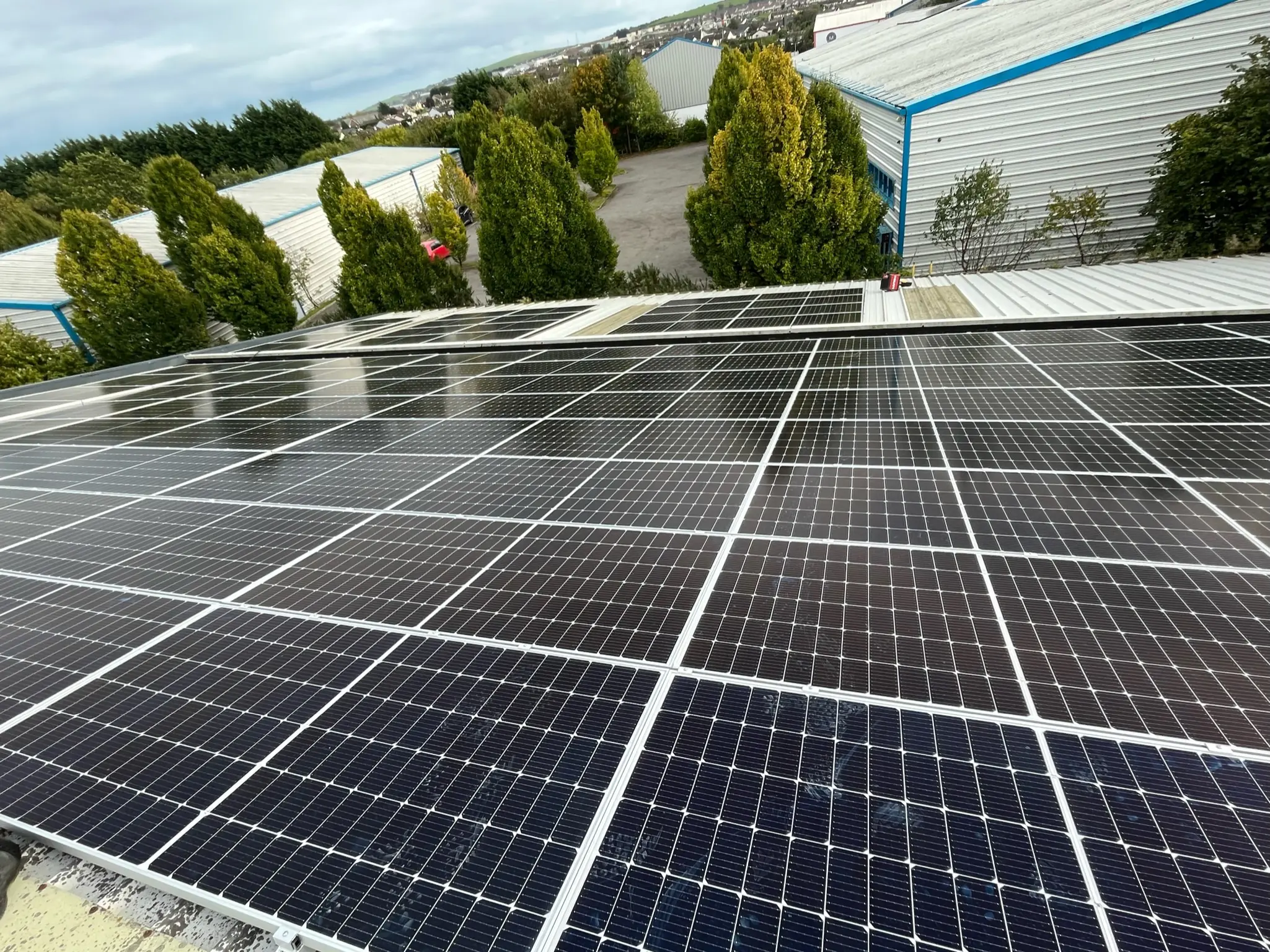 Annek Froozen Food - Cold Storage Commercial Solar Panel Installation