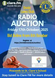 Ennis lions club charity auction