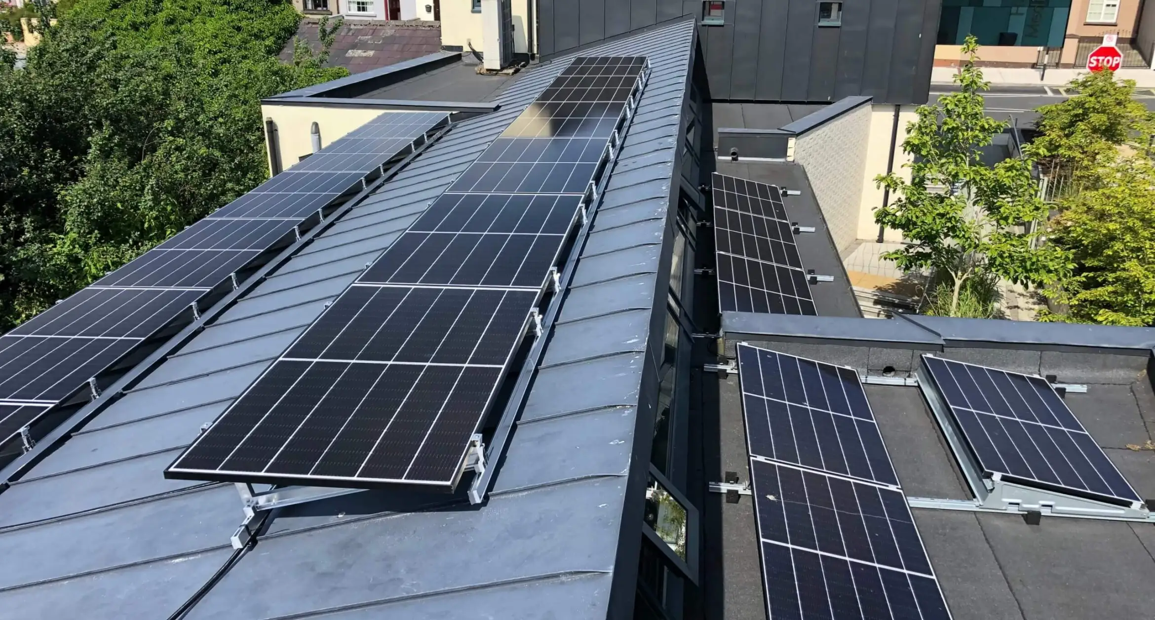11kW Solar pv on Harbour Medical Center co longford